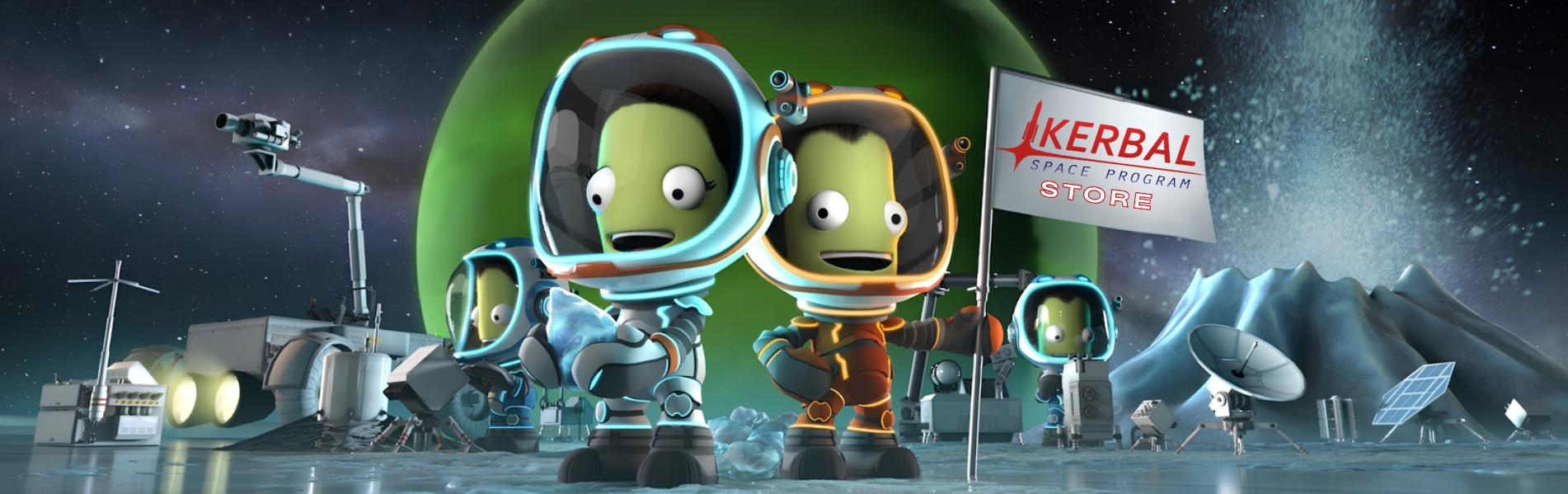 Kerbal Space Program Store Banner - Kerbal Space Program Store