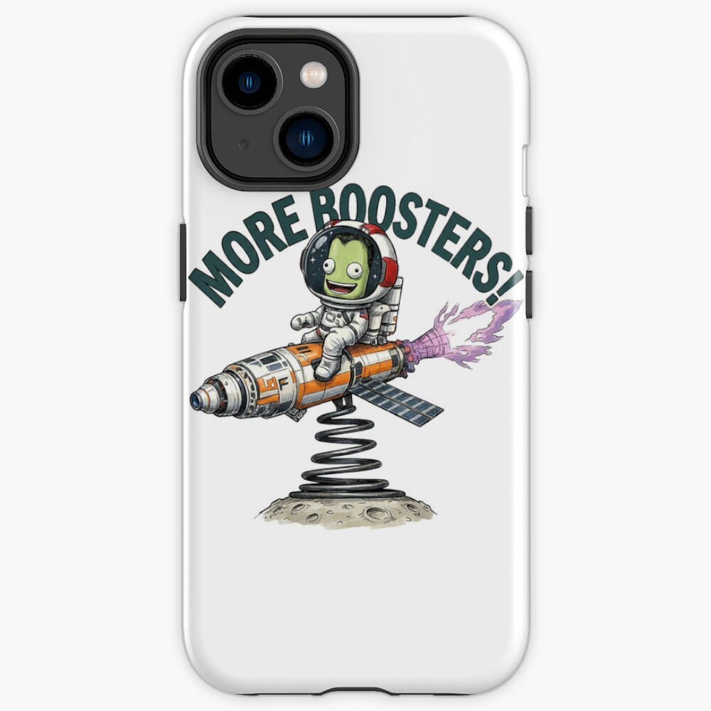 Rocket Kerbal Space Program More Boosters Iphone Case