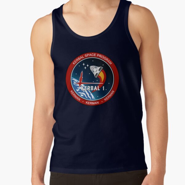 Kerbal Space Program Kerbal 1 Mission Patch Tank Top - Image 5
