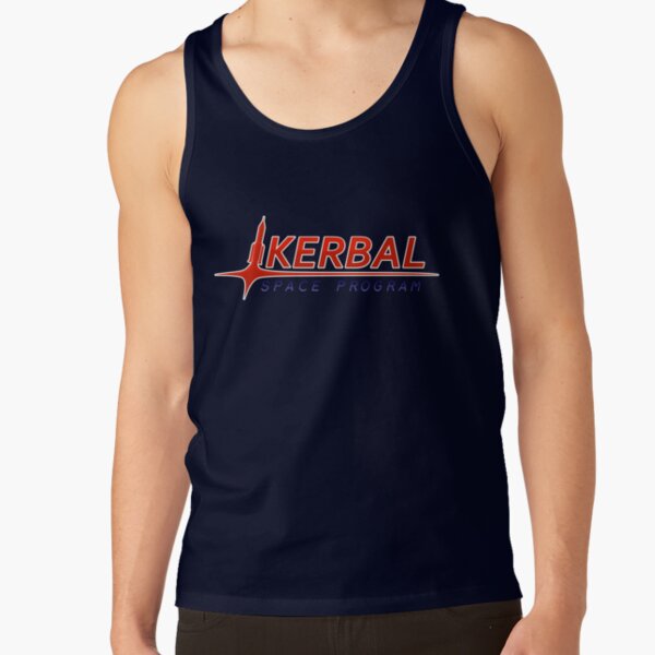 Kerbal Space Proram Logo Bassic Design Tank Top - Image 5