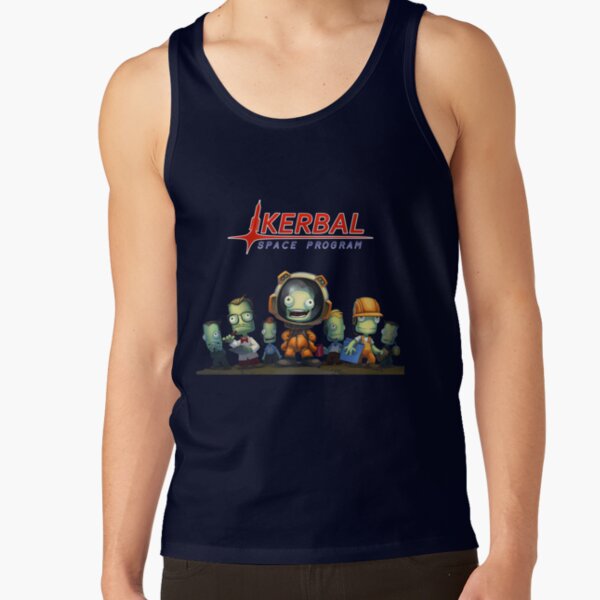 Kerbalss Spaces Program Vintage Design Tank Top - Image 5