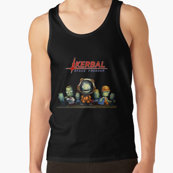 Kerbalss Spaces Program Vintage Design Tank Top