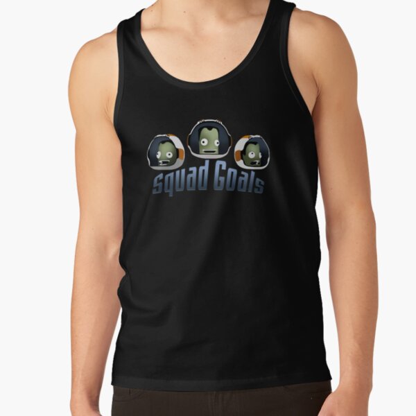 Squad Goals Bill Jeb Bob Kerbal Space Program Tank Top - Image 2