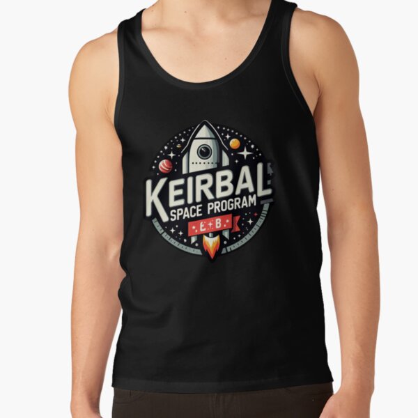 Hot Design Kerbal Space Program Graphic Tank Top - Image 3