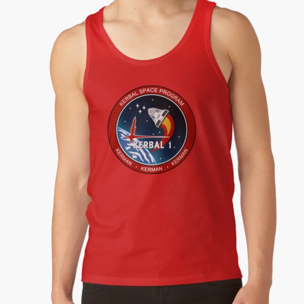 Kerbal Space Program Kerbal 1 Mission Patch Tank Top - Image 4