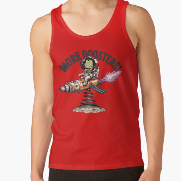 Rocket Kerbal Space Program More Boosters Tank Top - Image 4