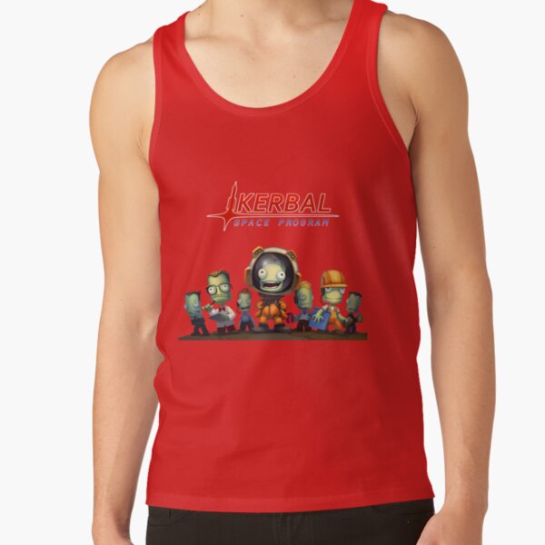Kerbalss Spaces Program Vintage Design Tank Top - Image 4