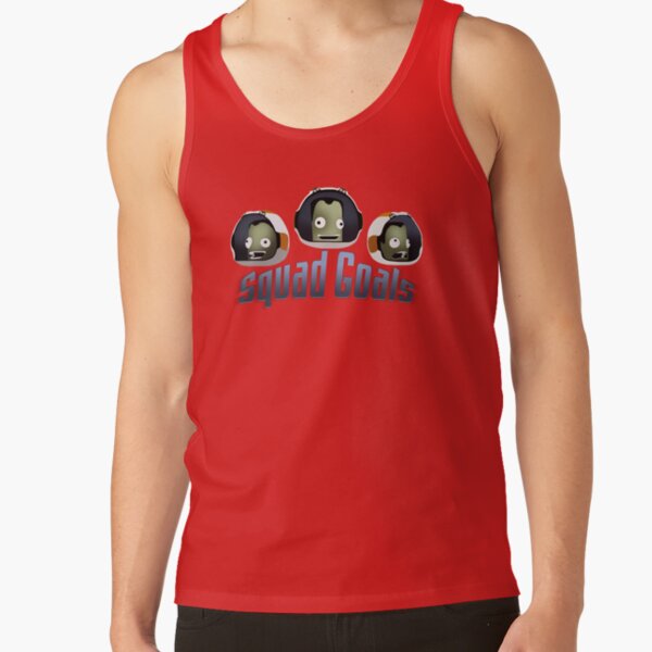 Squad Goals Bill Jeb Bob Kerbal Space Program Tank Top - Image 4