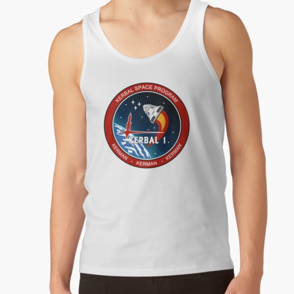 Kerbal Space Program Kerbal 1 Mission Patch Tank Top - Image 2