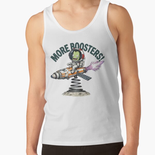 Rocket Kerbal Space Program More Boosters Tank Top
