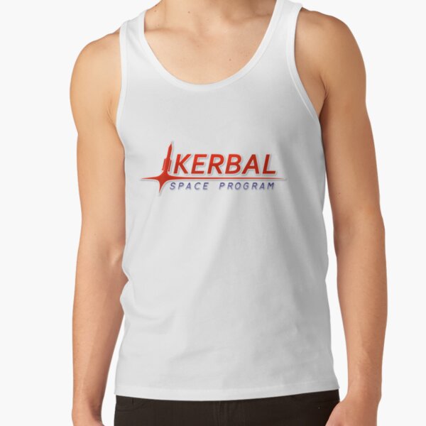Kerbal Space Proram Logo Bassic Design Tank Top