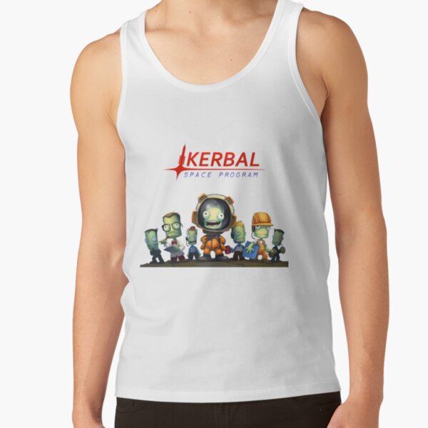 Kerbalss Spaces Program Vintage Design Tank Top - Image 2