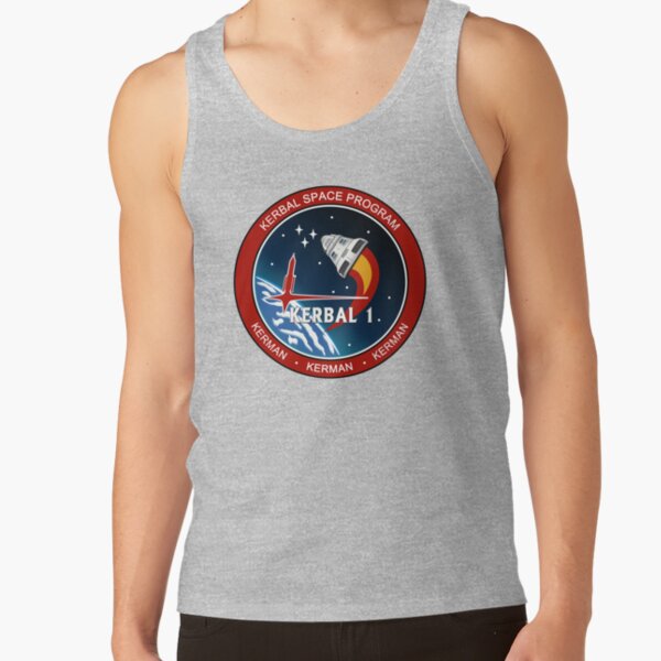 Kerbal Space Program Kerbal 1 Mission Patch Tank Top - Image 3