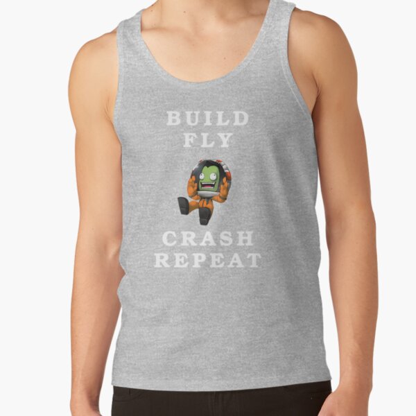 Kerbal Space Craft Program So Funny Tank Top - Image 3
