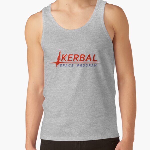 Kerbal Space Proram Logo Bassic Design Tank Top - Image 3