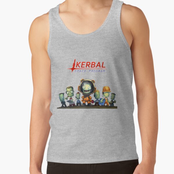 Kerbalss Spaces Program Vintage Design Tank Top - Image 3