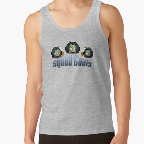 Squad Goals Bill Jeb Bob Kerbal Space Program Tank Top - Image 3
