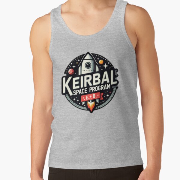Hot Design Kerbal Space Program Graphic Tank Top - Image 4