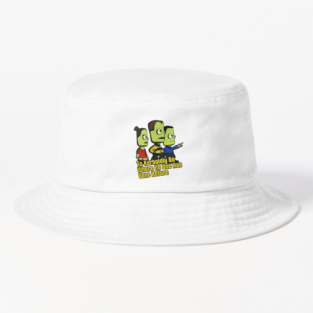Kerbal Space Program To Kerboldly Go Bucket Hat