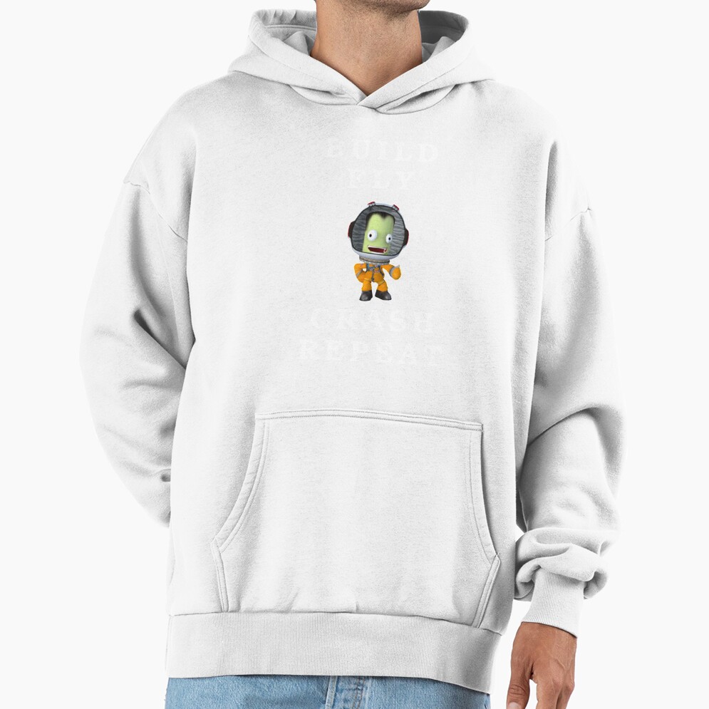 Build Fly Crash Repeat Kerbal Space Program Hoodie - Image 2