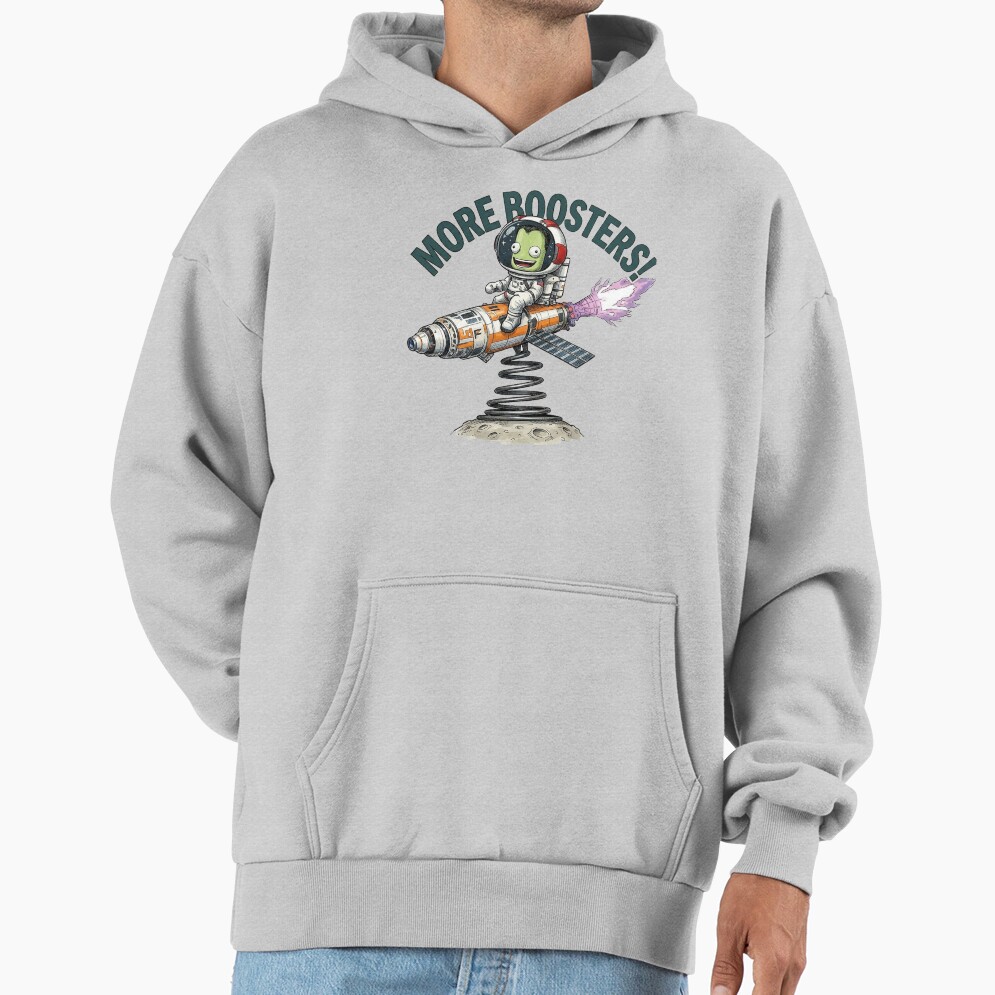 Rocket Kerbal Space Program More Boosters Hoodie - Image 4