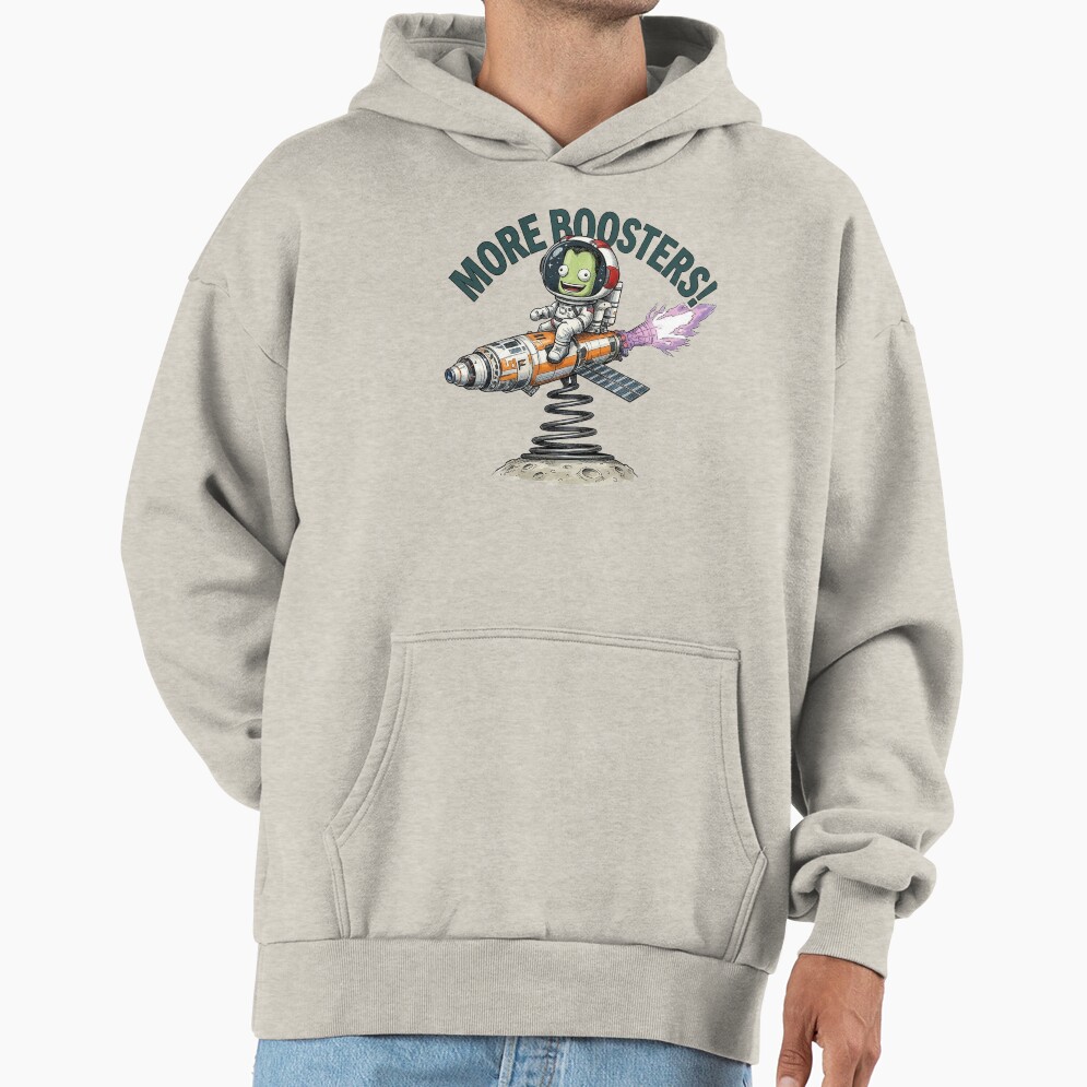 Rocket Kerbal Space Program More Boosters Hoodie - Image 3