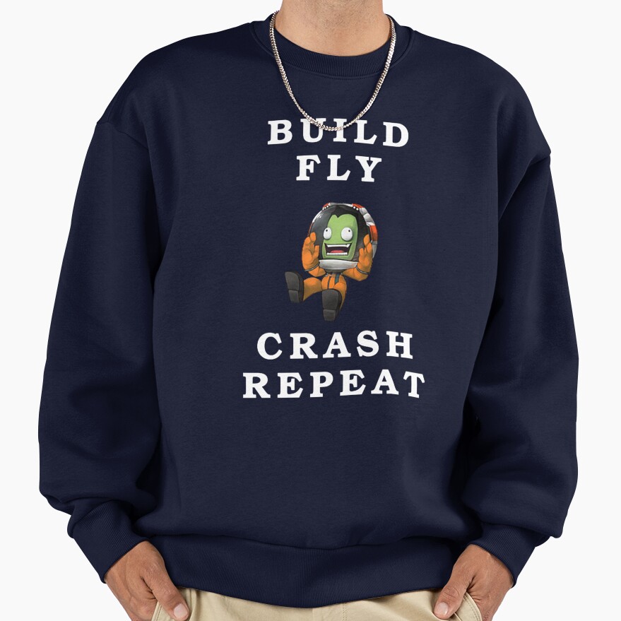 Kerbal Space Craft Program So Funny Sweatshirt - Image 5