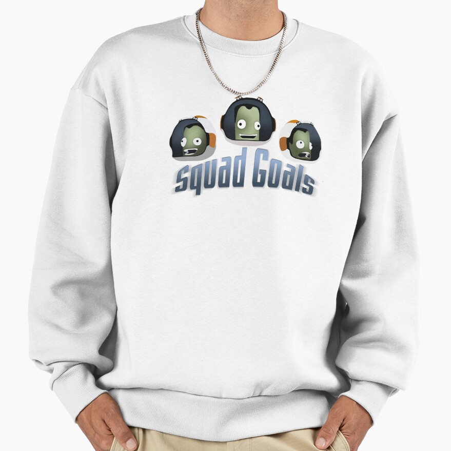 Squad Goals Bill Jeb Bob Kerbal Space Program Sweatshirt