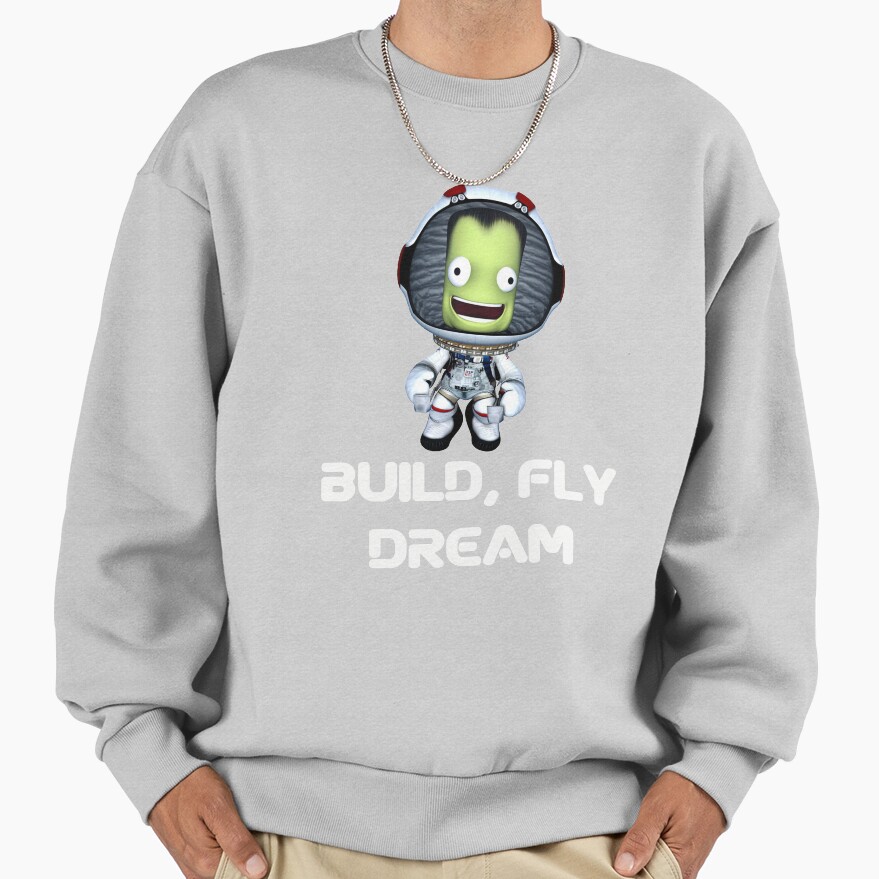Build Fly Dream Crash Kerbal Space Program Sweatshirt - Image 4