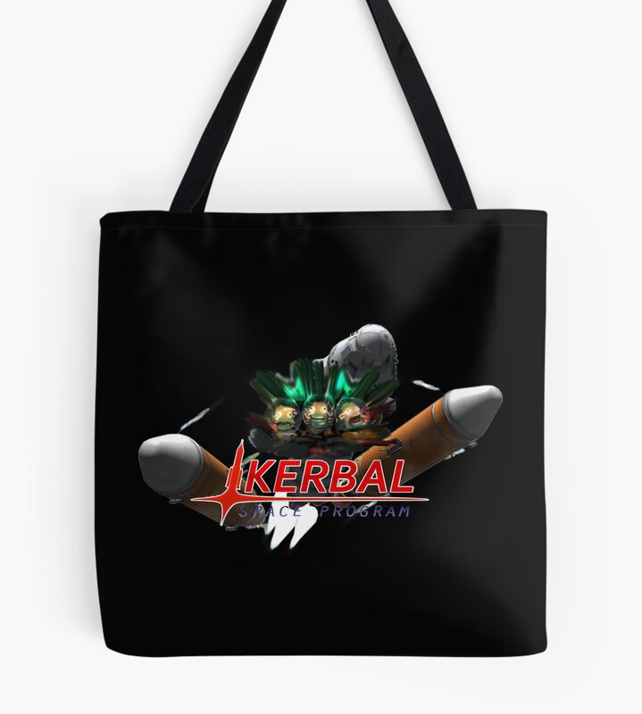 Hot Item Kerbal Space Program Retro Tote Bag
