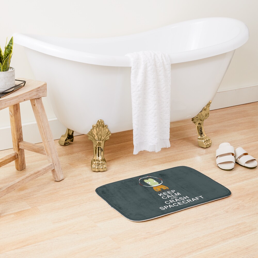 New Design Kerbal Space Program So Cute Bath Mat - Image 2