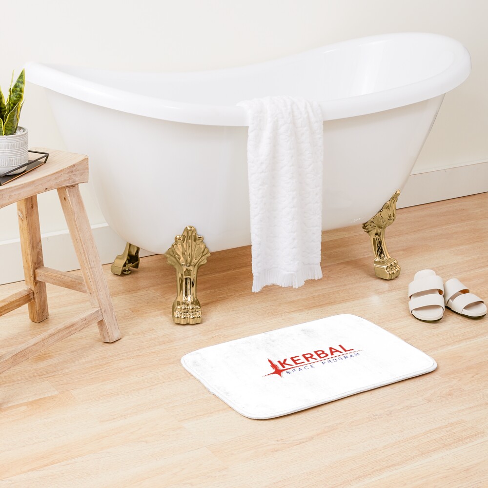 Hot Game Kerbal Space Program Logo Bath Mat - Image 2