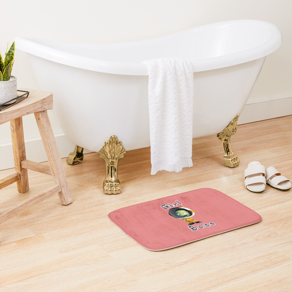 Girl Boss Kerbal Spacecraft Program Bath Mat - Image 2