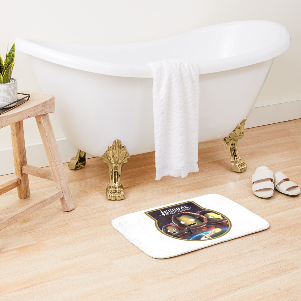 Hot Item Kerbal Space Program Retro Bath Mat - Image 2