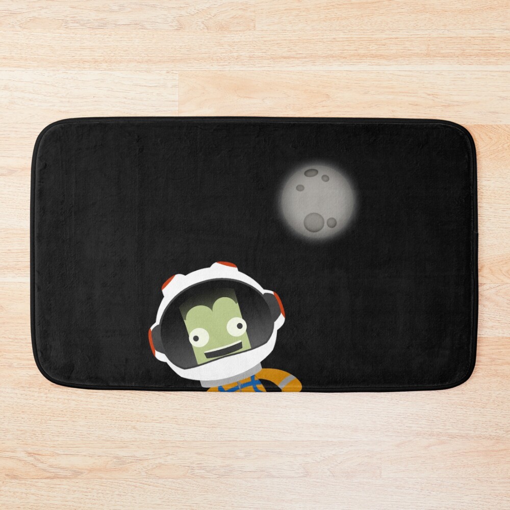 New Collection Kerbal Space Program And Moon Bath Mat