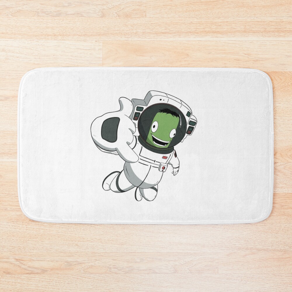 Hang Loose Kerbal Space Program Bath Mat