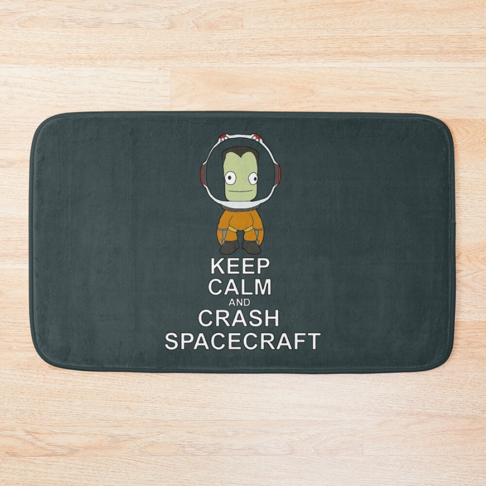 New Design Kerbal Space Program So Cute Bath Mat