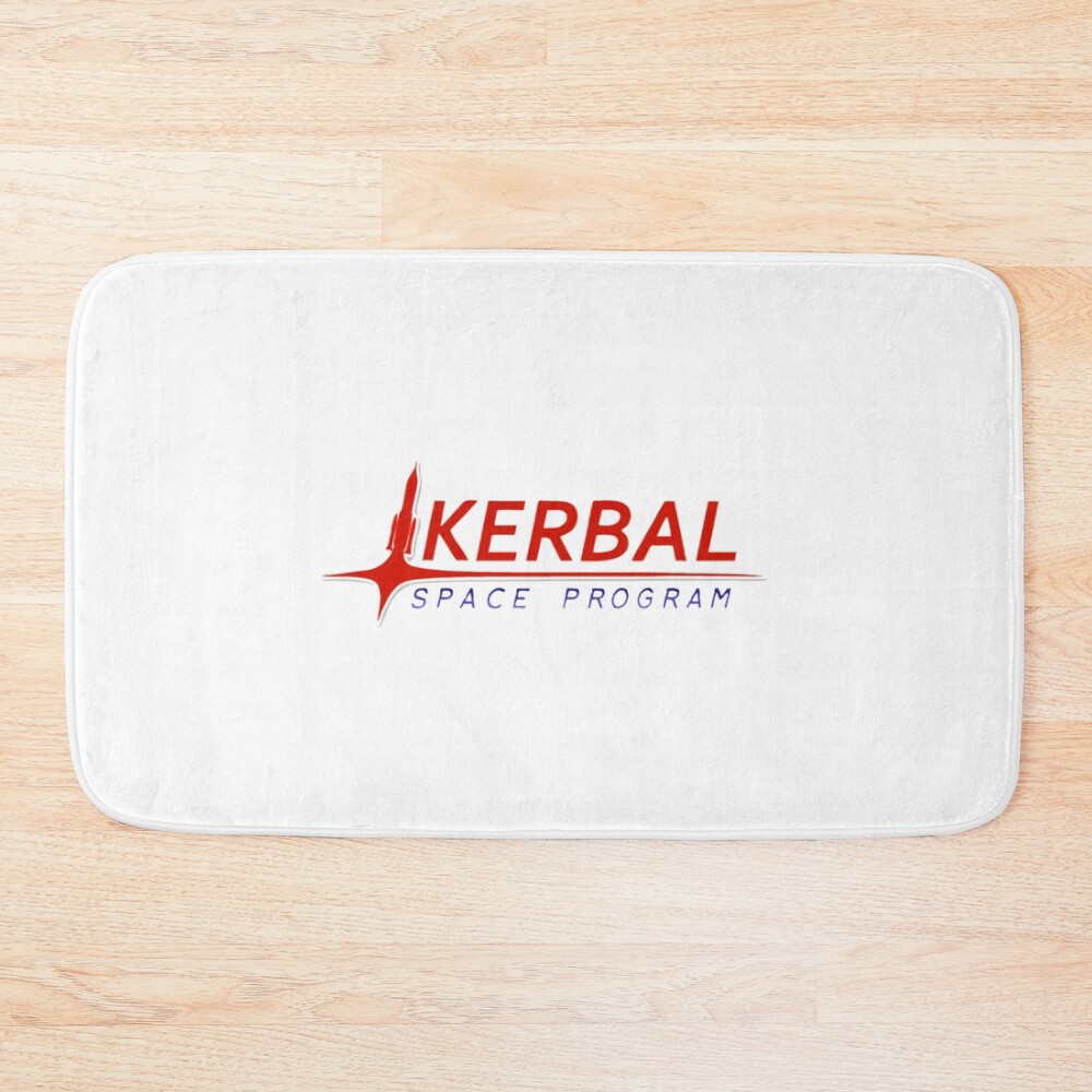 Hot Game Kerbal Space Program Logo Bath Mat