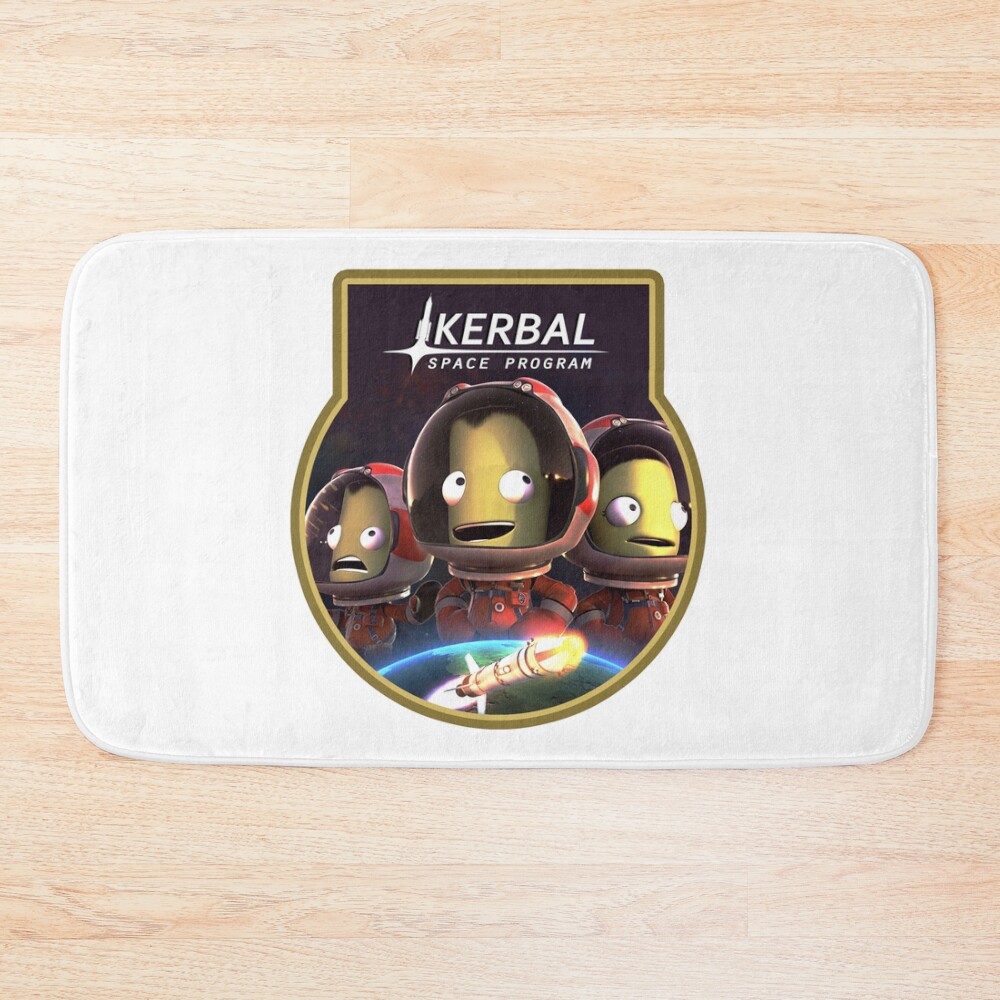 Hot Item Kerbal Space Program Retro Bath Mat