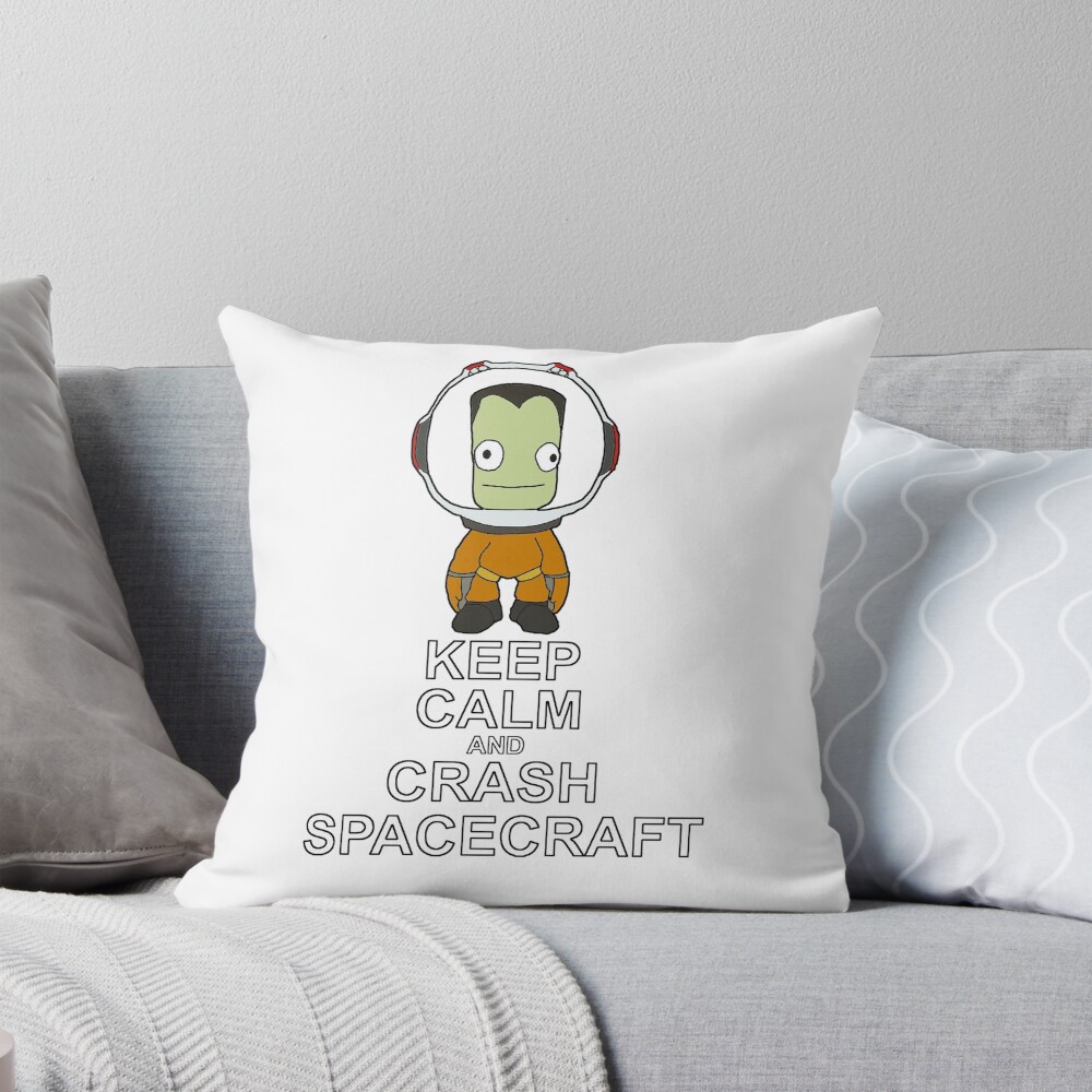 Video Game Kerbal Space Program Classic Throw Pillow