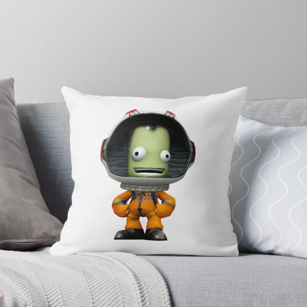 Best Selling Kerbal Space Program Colorfull Throw Pillow